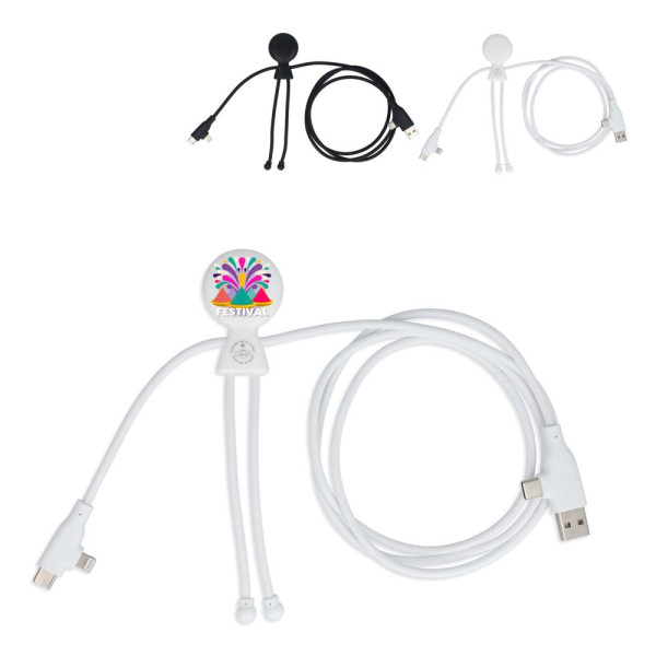 Xoopar Mr. Bio Lang 60 W PD Multi-Ladekabel 1.2 Meter