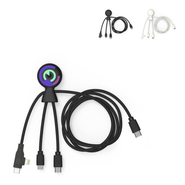 Xoopar Mr. Bio Long Multi-Kabel USB-C 1 Meter
