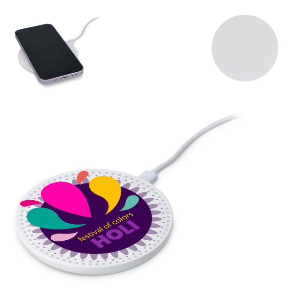 Kabelloses Schnellladegerät 15 W mit LED-Anzeige